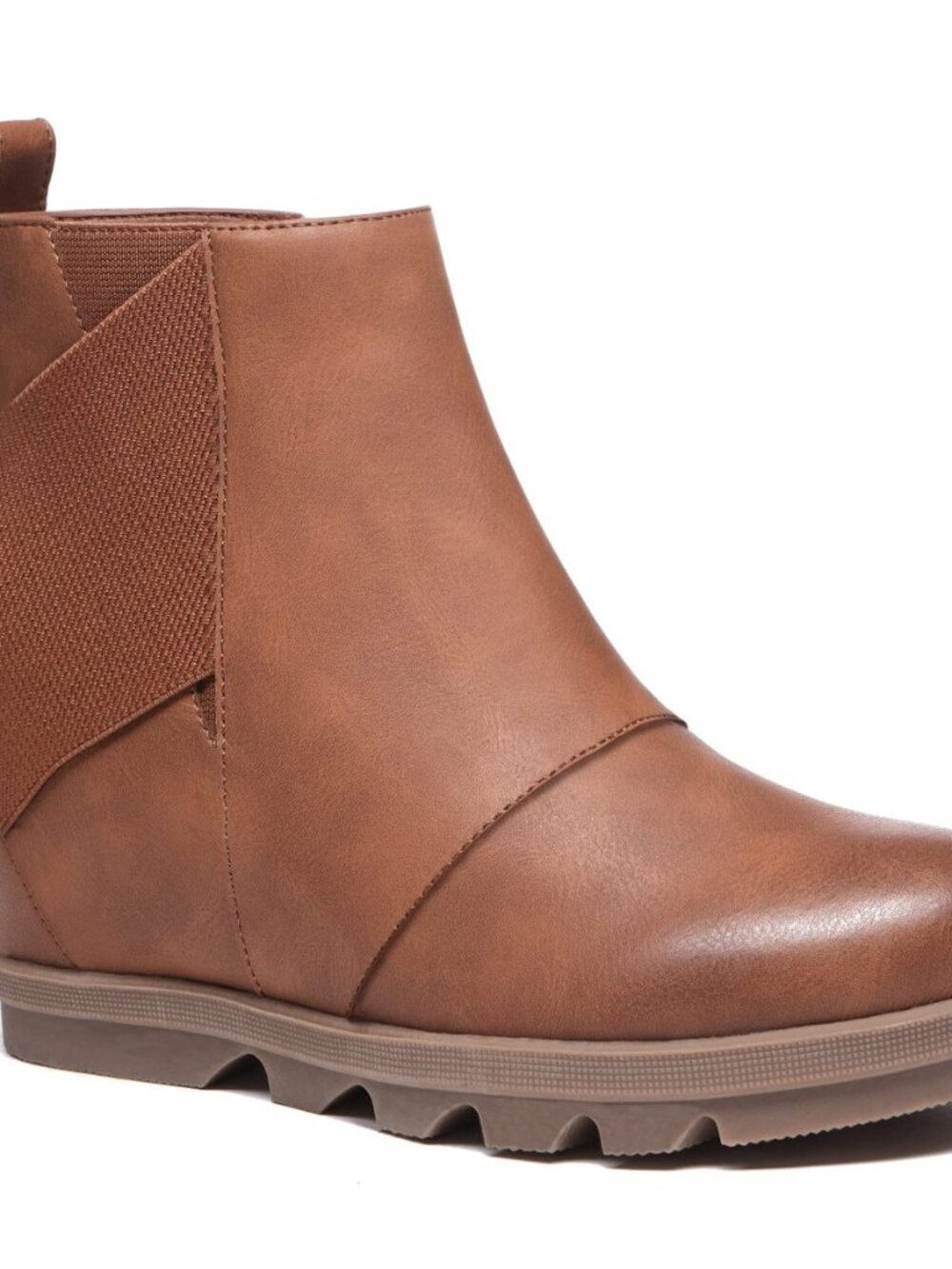Women's Low Hidden Wedge Short Ankle Bootie